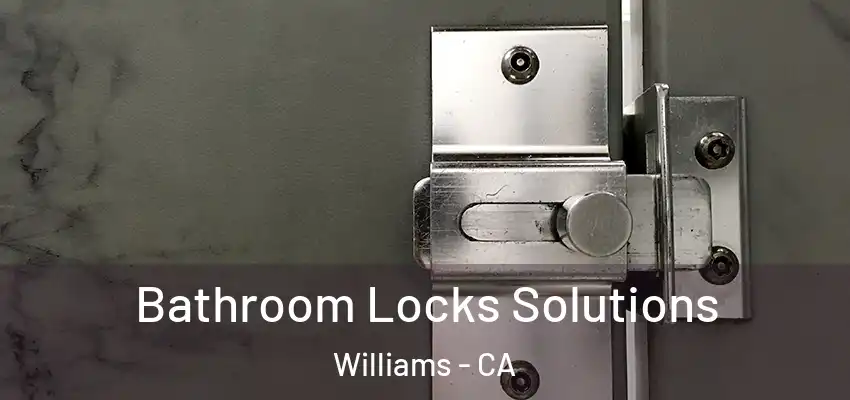 Bathroom Locks Solutions Williams - CA