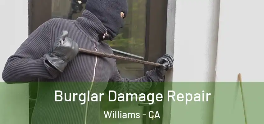  Burglar Damage Repair Williams - CA