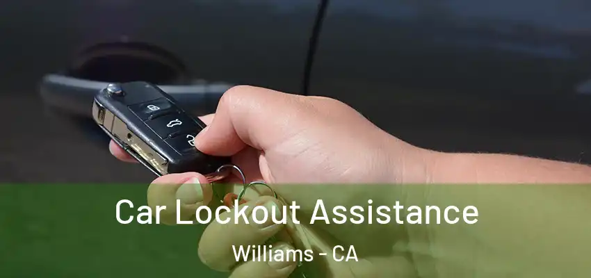 Car Lockout Assistance Williams - CA