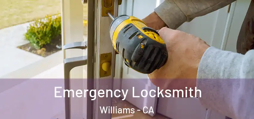 Emergency Locksmith Williams - CA