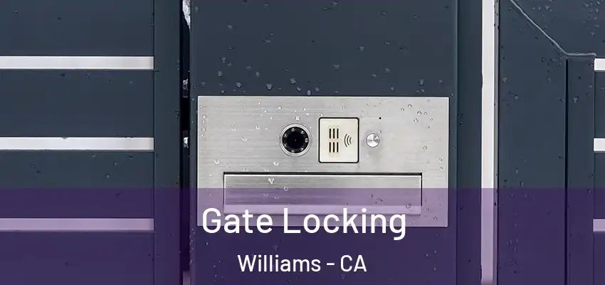  Gate Locking Williams - CA