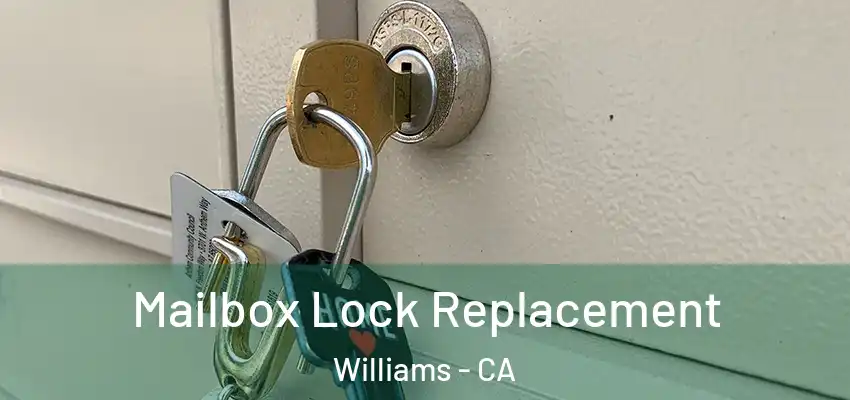 Mailbox Lock Replacement Williams - CA