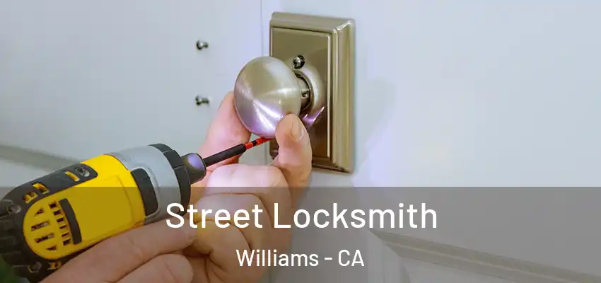 Street Locksmith Williams - CA