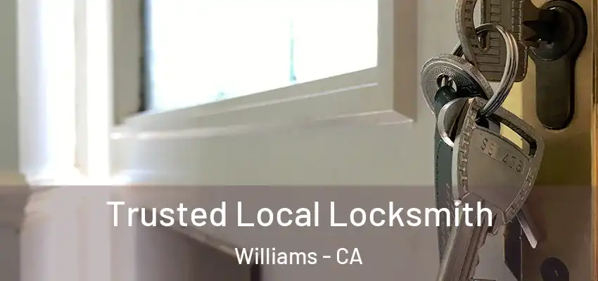  Trusted Local Locksmith Williams - CA